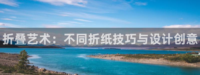 龙八国际官方娱乐网站com：折叠艺术：不