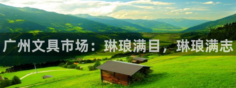 龙八国际手游：广州文具市场：琳琅满目，琳