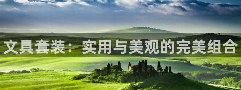 龙八国际Pt老虎机：文具套装：实用与美观