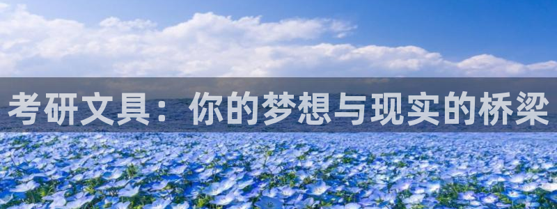 龙八国际老虎：考研文具：你的梦想与现实的