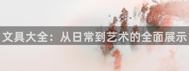 龙八国际手机端：文具大全：从日常到艺术的