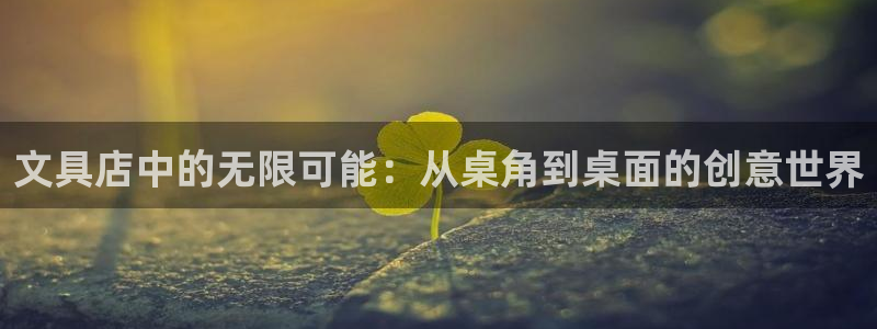 龙八国际娱乐群：文具店中的无限可能：从桌